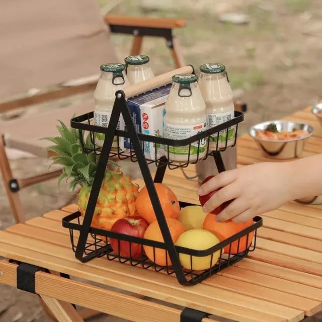 2-Layer Fruit Organizing Basket
