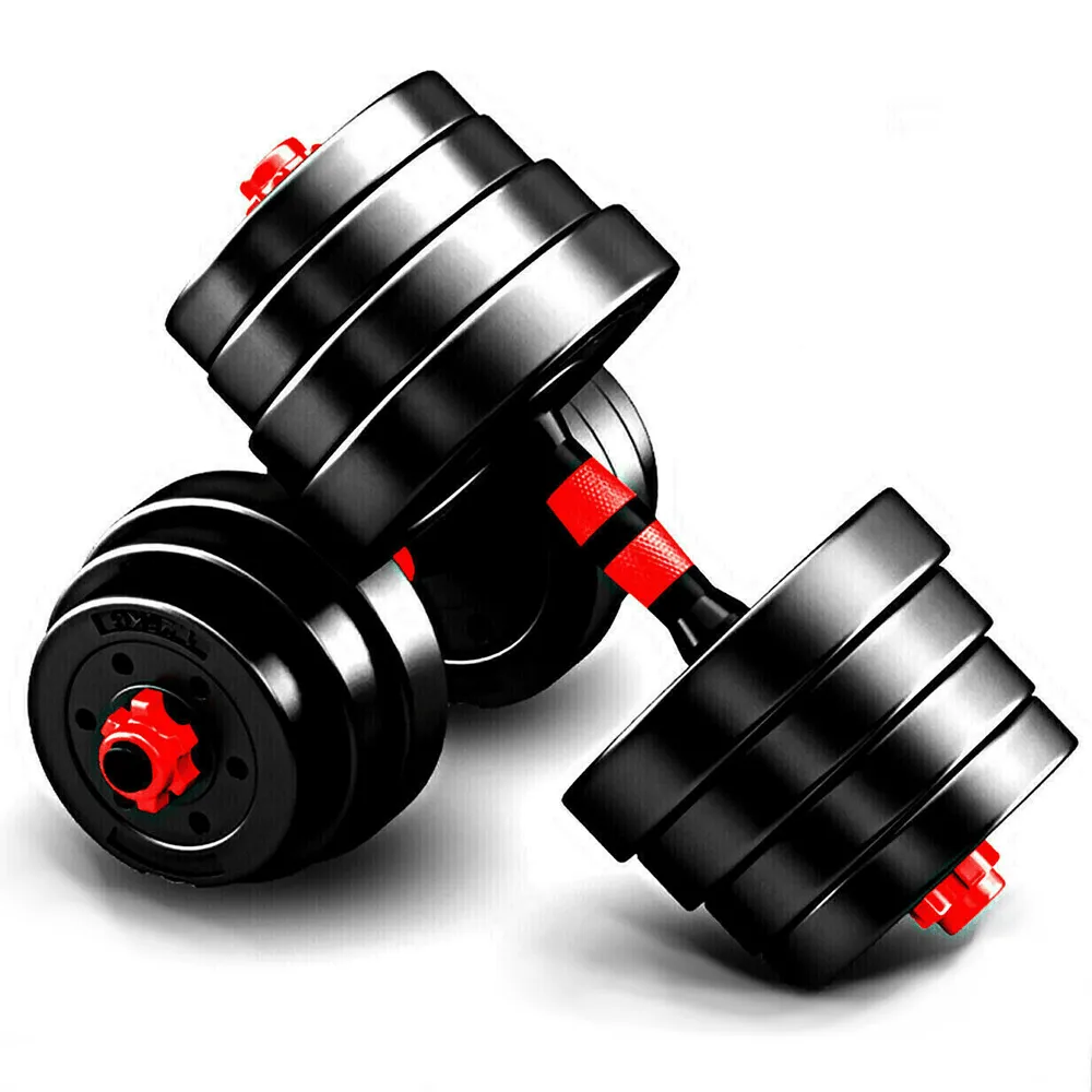40KG Barbell & Dumbbells Weight Set