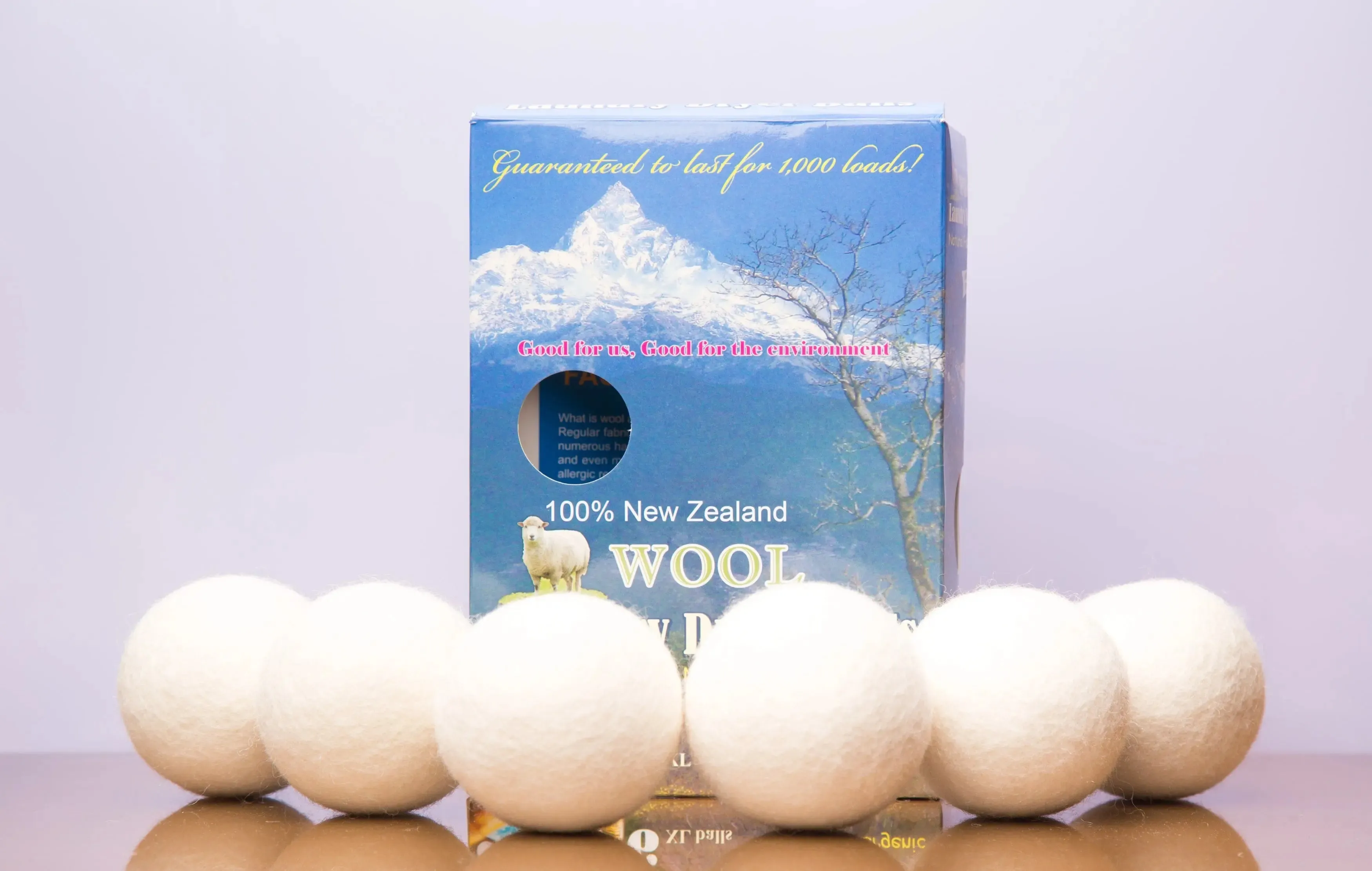 8 cm  Felt Dryer Balls Handmade in Nepal  Best Quality