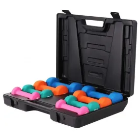 Aerobic Dumbbell 10KG Set with Carry Case