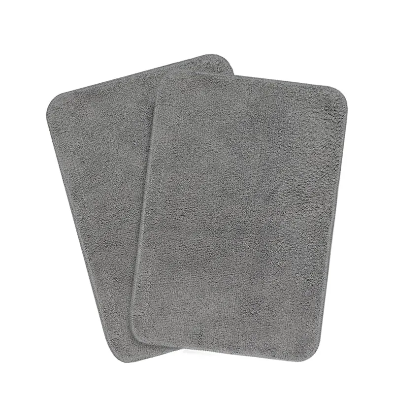 Aldo Anti Skid Bathmat (Grey) - Set Of Two