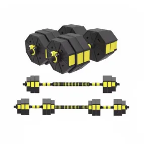 All in One Compact Dumbbells / Barbell Set