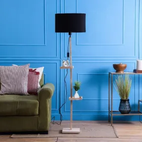 Aloda Moga Floor Lamp With Shelf