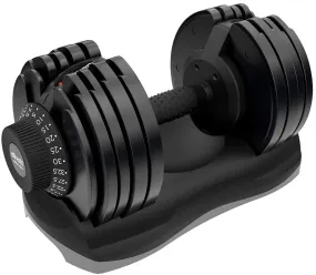 ATIVAFIT Adjustable Dumbbell Fitness Dial Dumbbell with Handle and Weight Plate for Home Gym Note: Single