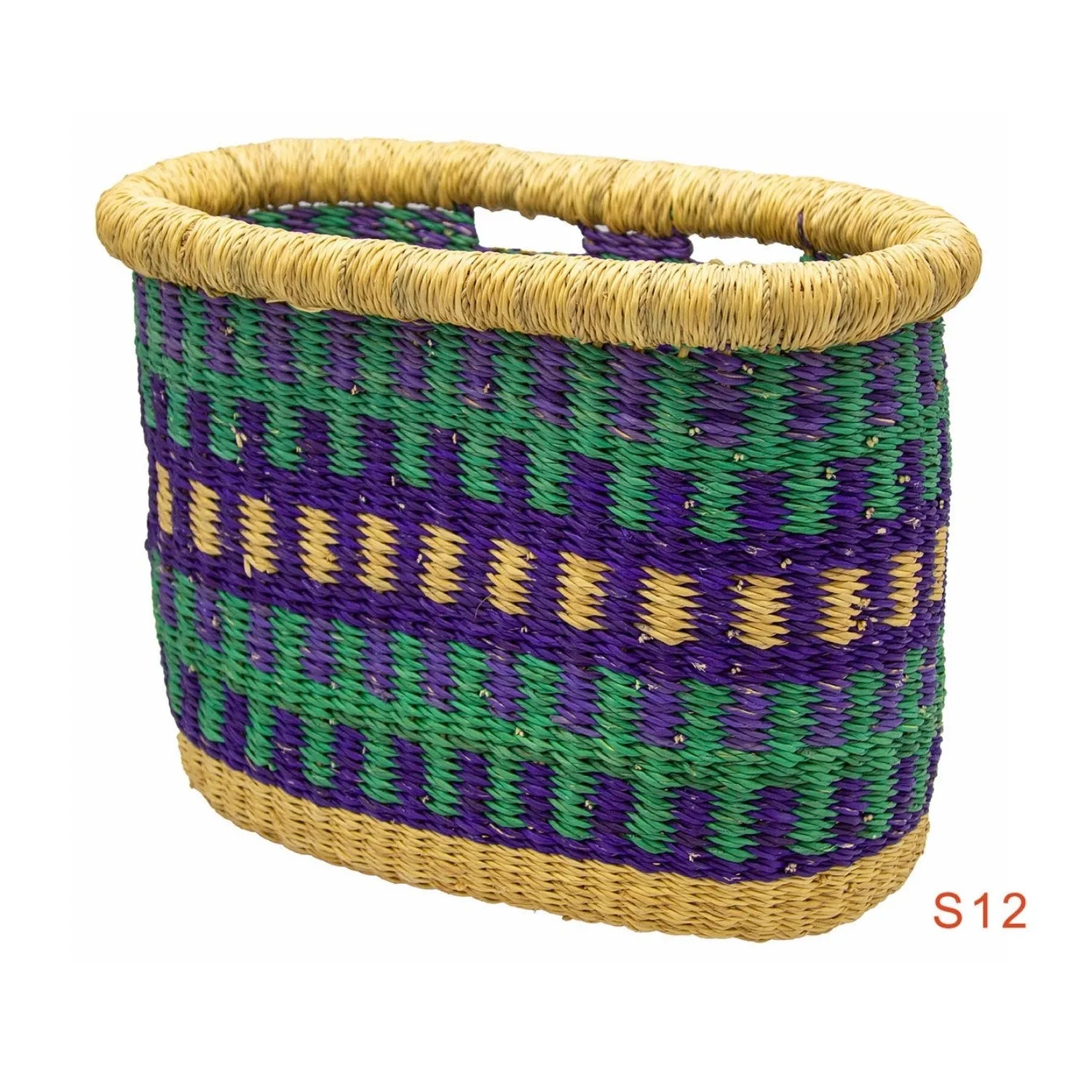 Baba Tree Bicycle Basket - Unique & Ethical One-Off Wicker Bike Baskets