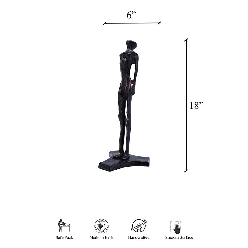 Blanca Human Sculpture Showpiece