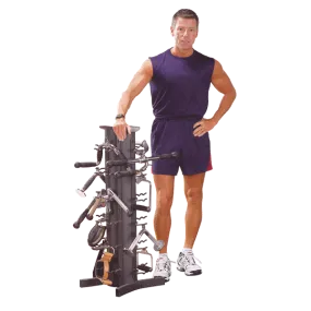 Body Solid Cable Attachment VDRA30 Bundle & Rack