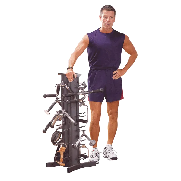 Body Solid Cable Attachment VDRA30 Bundle & Rack