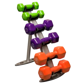 Body Solid Vinyl Dumbbell Rack