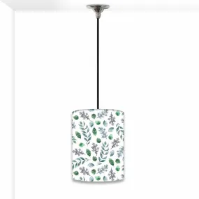 Ceiling Hanging Pendant Lamp Shade - Green Leaf