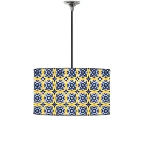 Ceiling Lamp Hanging Drum Lampshade - Portuguese Architecture