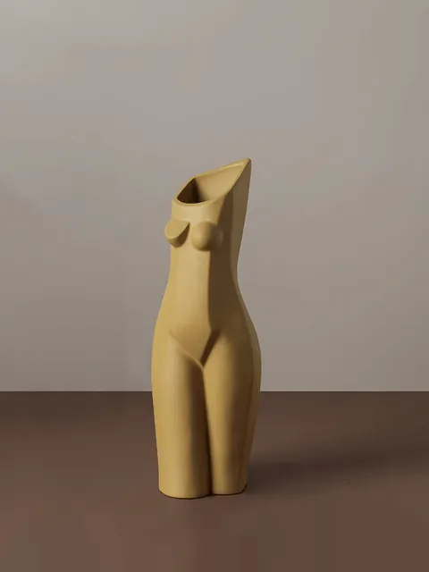 Ceramic Abstract Body Vases