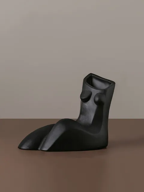 Ceramic Abstract Body Vases