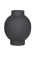 CERAMIC RIBBED VASE