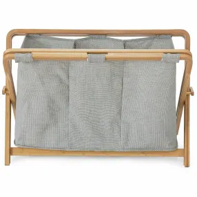 Champa Laundry Basket [Black/White/Brown]