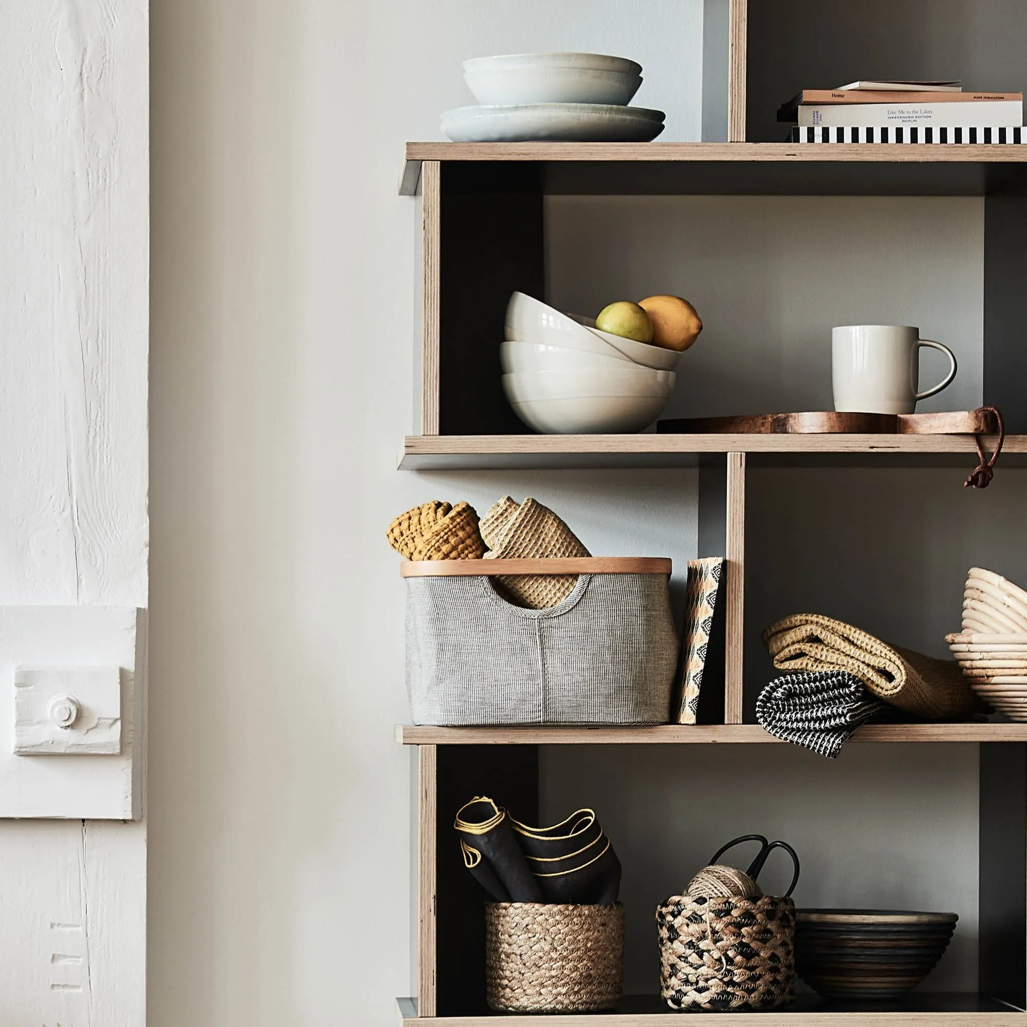 Champa Storage Box [Black/White/Brown]