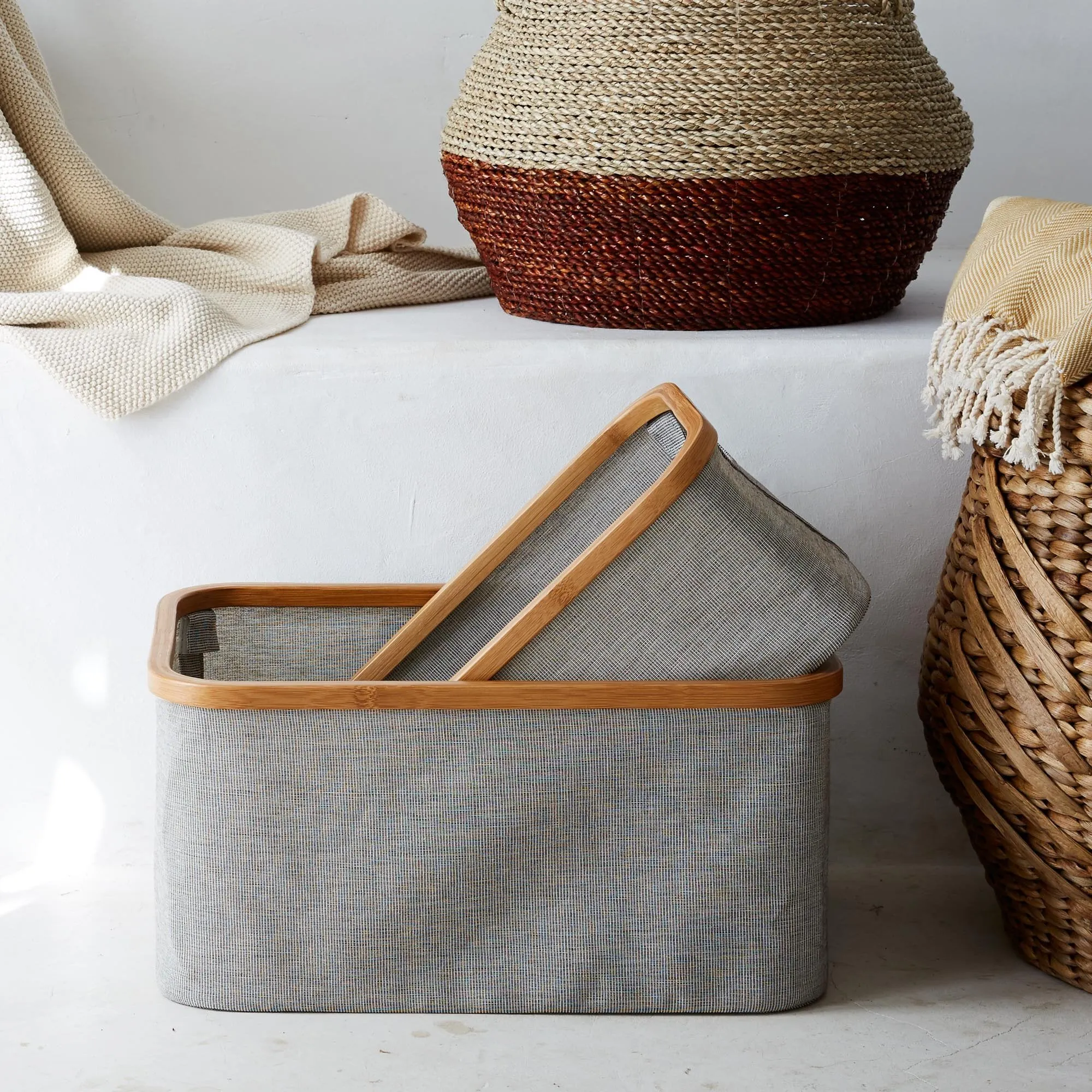 Champa Storage Box [Black/White/Brown]