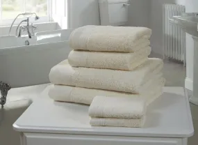 CHATSWORTH BATH TOWEL-CREAM