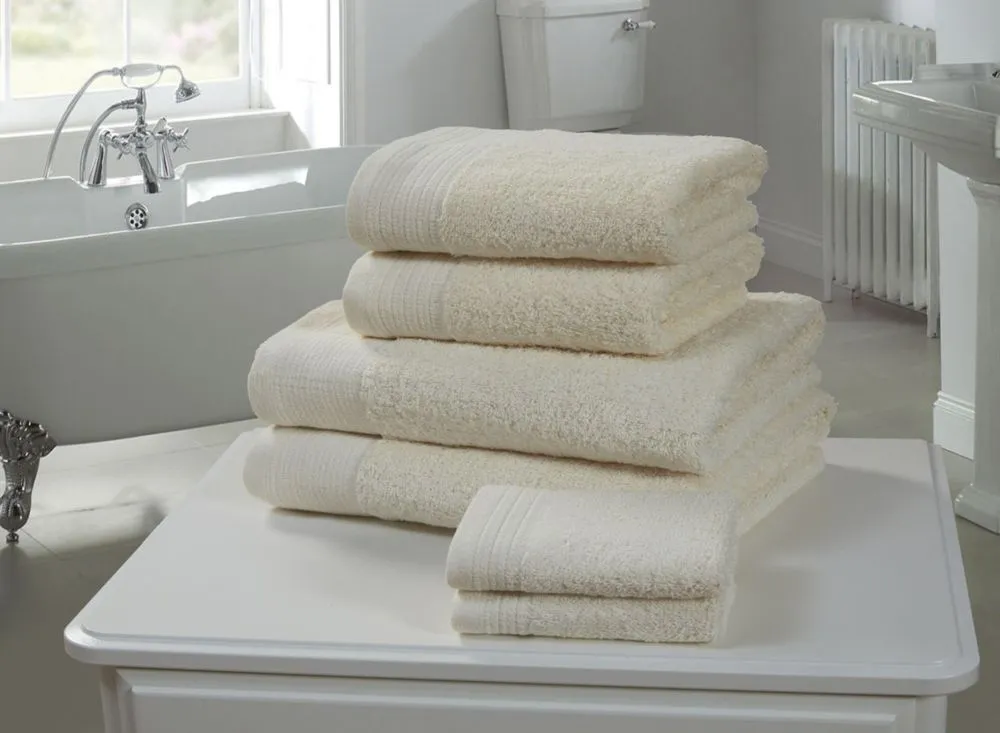 CHATSWORTH BATH TOWEL-CREAM