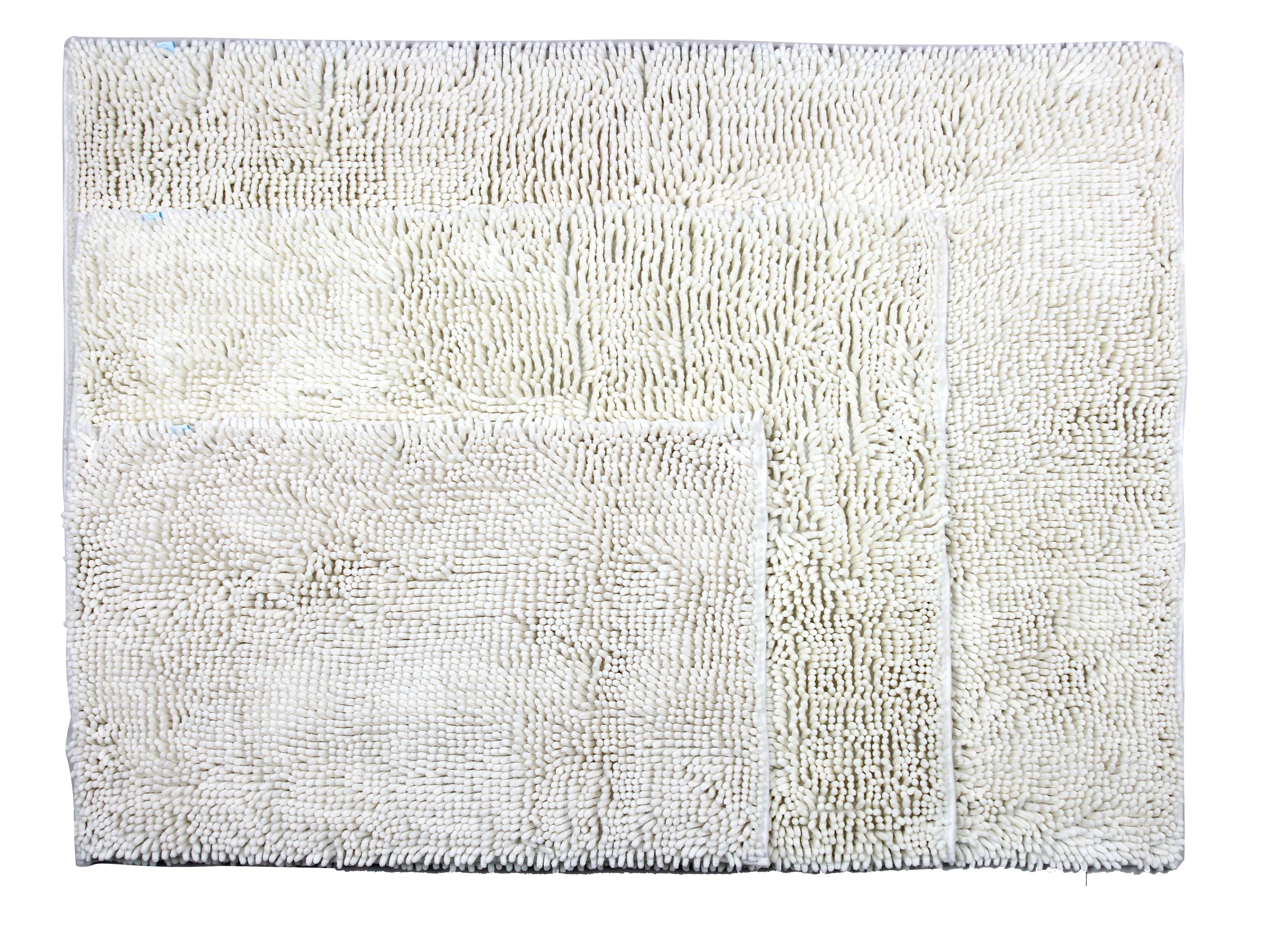 Chenille Accent Rug, 28 x 36 in, Ivory