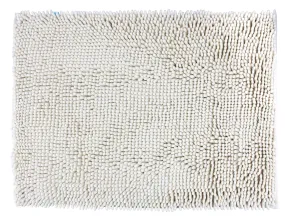 Chenille Accent Rug, 28 x 36 in, Ivory