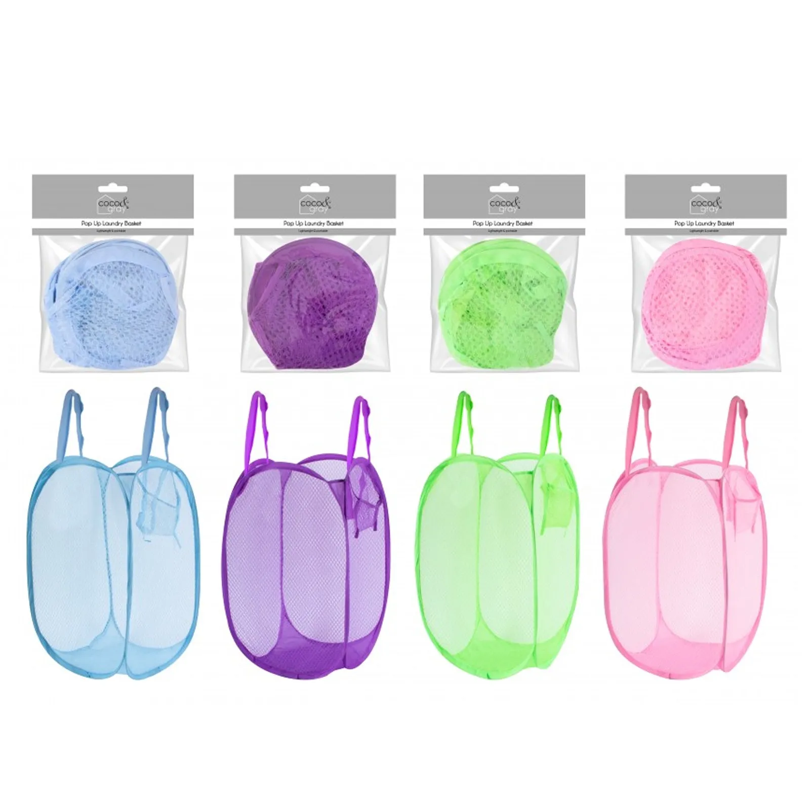 Coco & Gray Pop Up Laundry Basket Assorted
