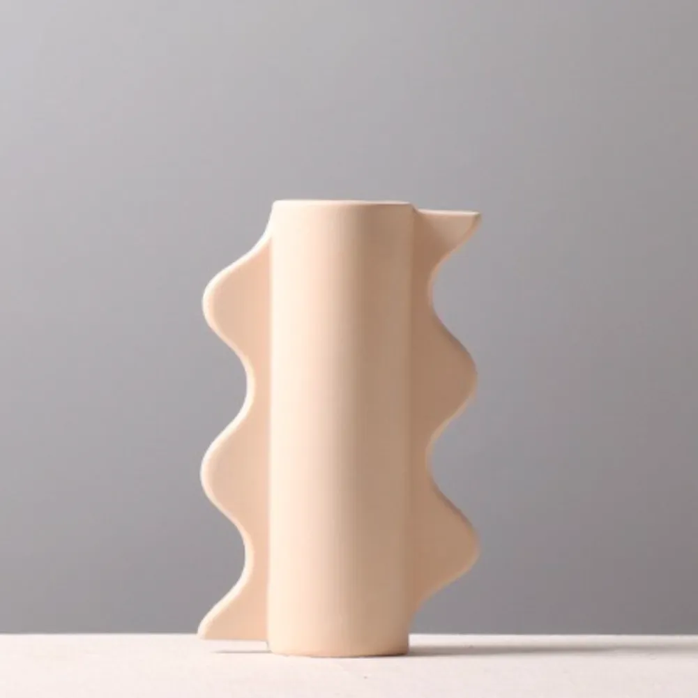 Color Shockwave Ceramic Vase