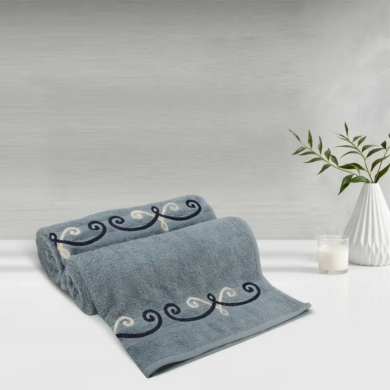 Cool Blue Bath Towel