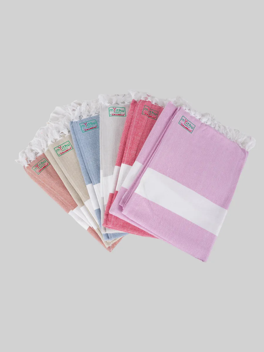 Cotton Colour Bath Towel Master (Pack of 2)