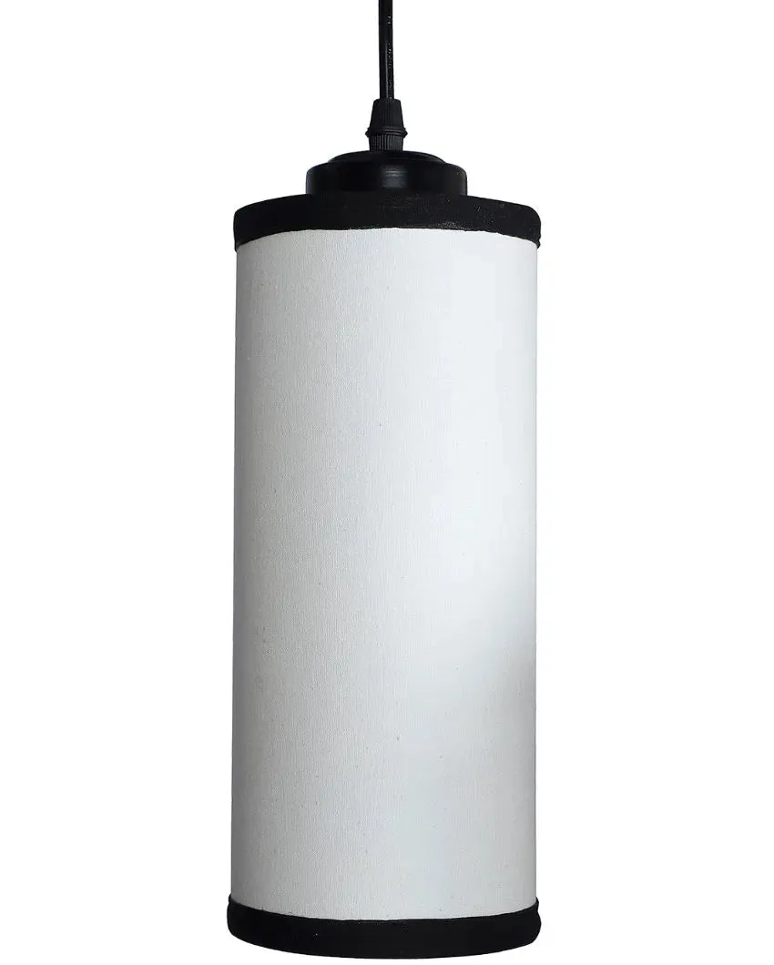 Cylindrical Cotton Drum Cluster Hanging Lamp