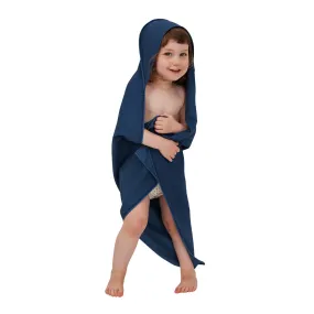 Dock & Bay Baby Hooded Towels - Midnight Navy - Outlet
