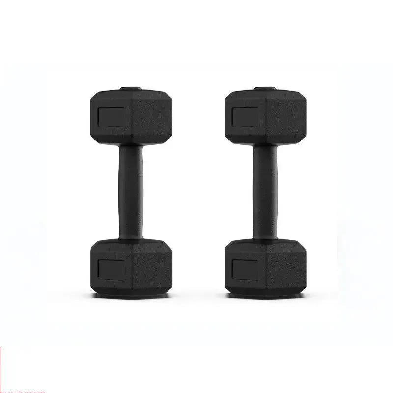 Dumbells Men's Arm Muscle Training Household Rubberized Dumbbells Female Fitness Equipment