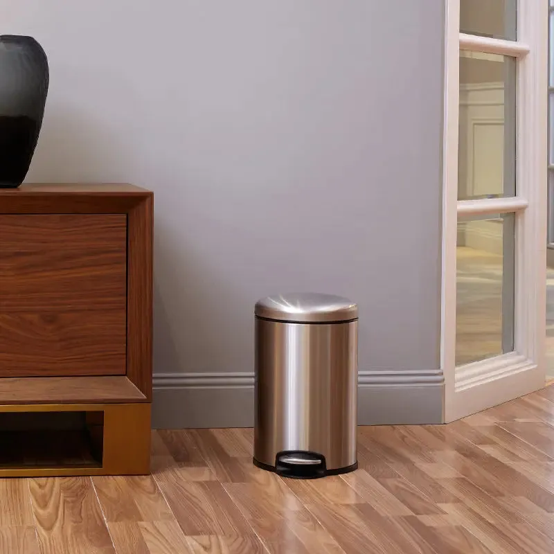 EKO Dustbin | Maggey | EK9213 | Trash Bin | Waste Bin | Stainless Steel | Soft Closing | Pedal Bin