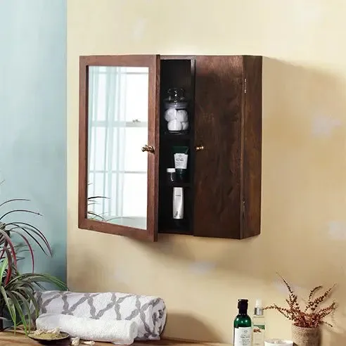 Elba Vintage Wall Mounted Bath Cabinet in 2 Sizes