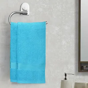 Eva Quick Dry Hand Towel (Blue) - Set Of Two