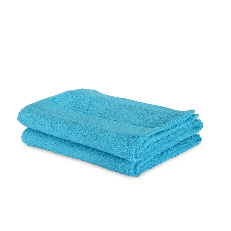 Eva Quick Dry Hand Towel (Blue) - Set Of Two