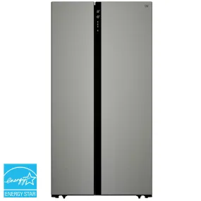 FFS157L3S Avanti 15.6 cu. ft. Side-by-Side Apartment Size Refrigerator - Stainless Steel / 15.6 cu. ft.