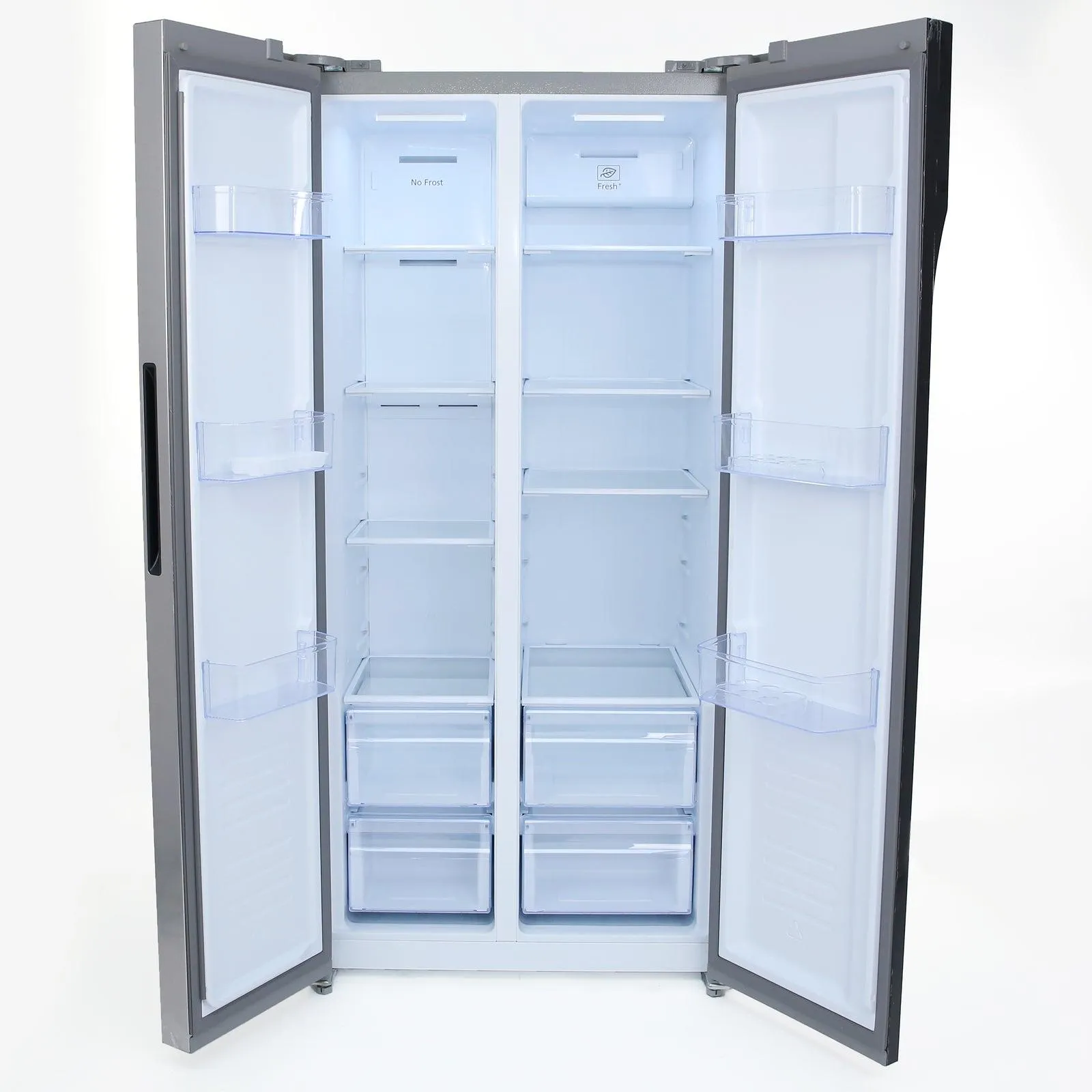 FFS157L3S Avanti 15.6 cu. ft. Side-by-Side Apartment Size Refrigerator - Stainless Steel / 15.6 cu. ft.