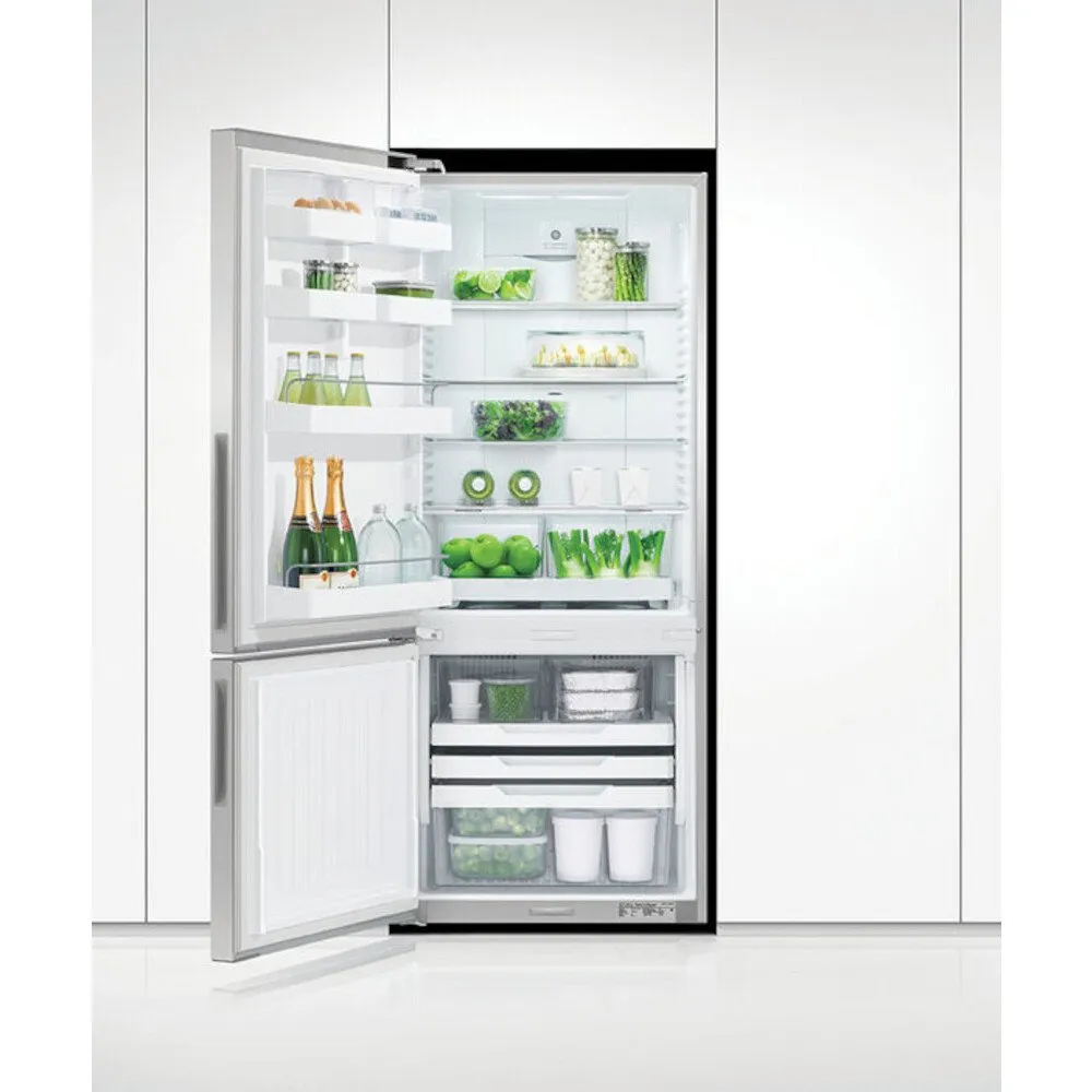Fisher & Paykel RF442BLPX7 70/30 Frost Free Freestanding Fridge Freezer 296 Litres/ 100 Litres - Stainless steel