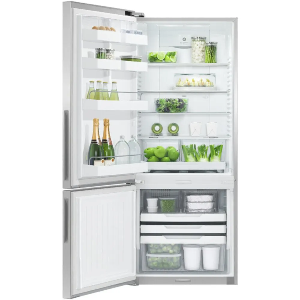 Fisher & Paykel RF442BLPX7 70/30 Frost Free Freestanding Fridge Freezer 296 Litres/ 100 Litres - Stainless steel