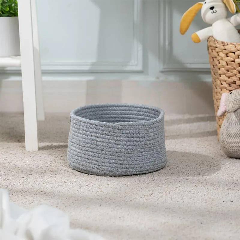 Flora Bud Cotton Basket