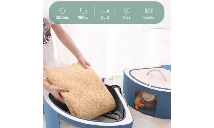 Foldable Clothes Storage Bins with Lid