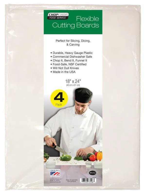 Foodservice Flex Boards 4PK 18x24