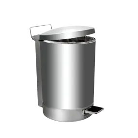FP01 Dustbin | Stainless Steel Bin | Galvanised Inner Liner | Multiple Size | Dustbin for Kitchen