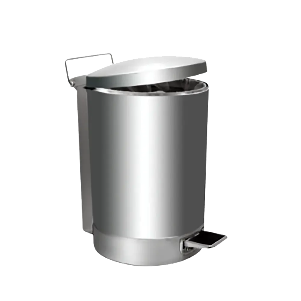 FP01 Dustbin | Stainless Steel Bin | Galvanised Inner Liner | Multiple Size | Dustbin for Kitchen