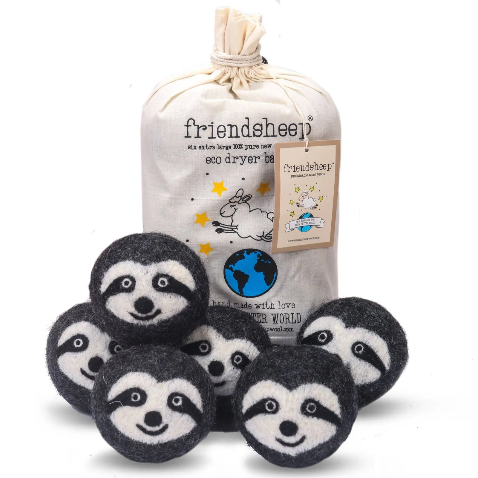 Friendsheep Wool Animal Dryer Balls