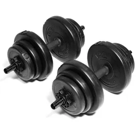 Gallant 20kg Adjustable Weights Dumbbells Set