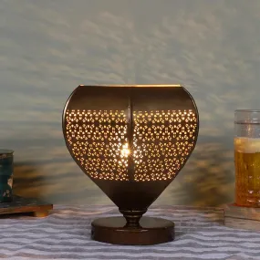 Gitana Glory Table Lamp With Brown Base