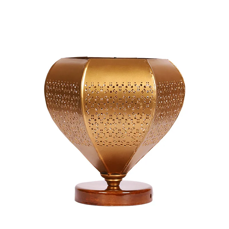 Gitana Glory Table Lamp With Brown Base