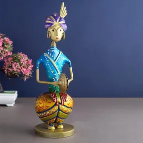 Handcrafted Cymbal Play Showpiece